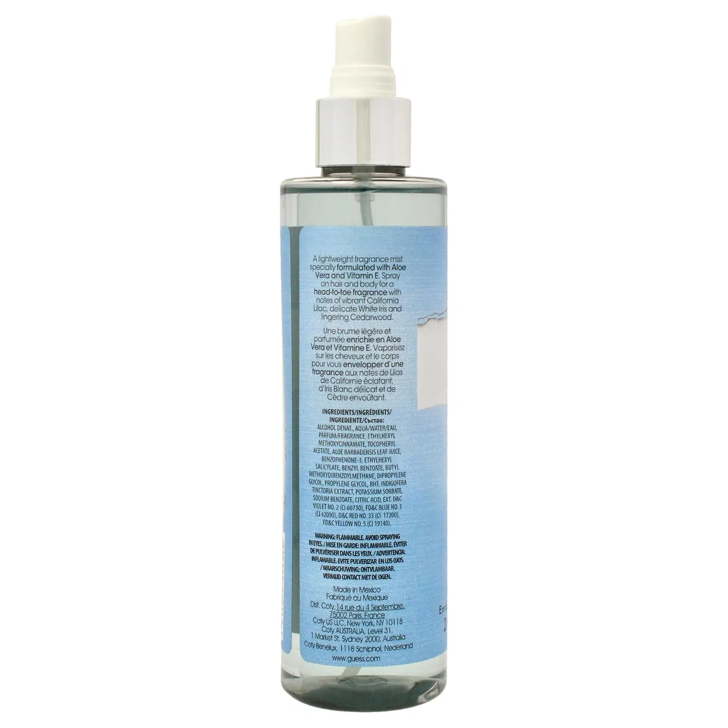 Лосьон для тела GUESS 1981 Indigo Body Mist, 243 мл — фото 2