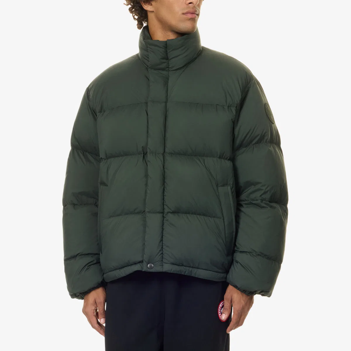 Пуховая куртка Sterling с воротником-стойкой Canada Goose, зеленый — фото 3