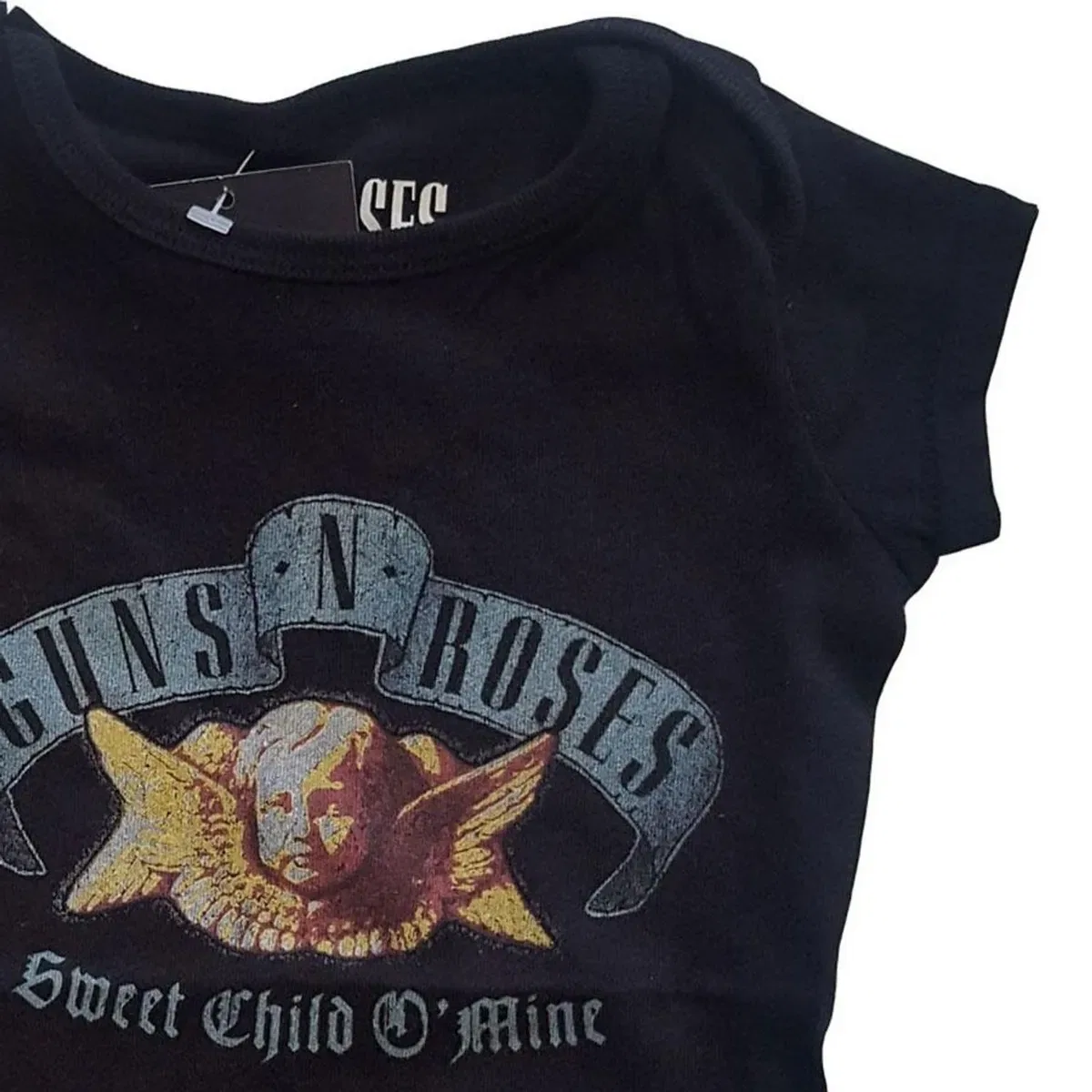 Футболка с принтом Sweet Child O'Mine Grow Guns N Roses, Black — фото 2