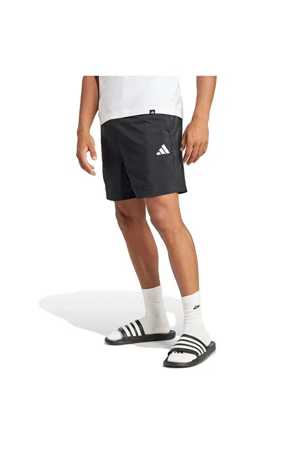 Мужские шорты с логотипом Adidas, Black