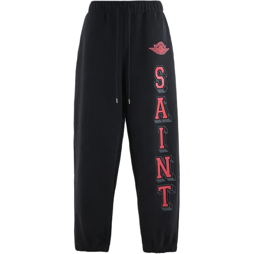Женские трикотажные спортивные брюки с манжетами Black SAINT Mxxxxxx