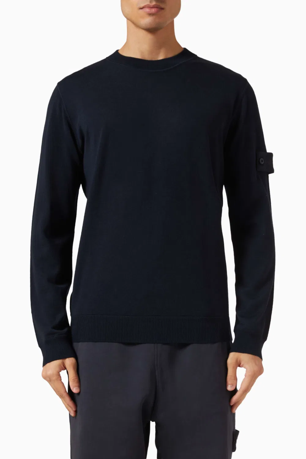 Свитер с круглым вырезом Ghost Crewneck Stone Island
