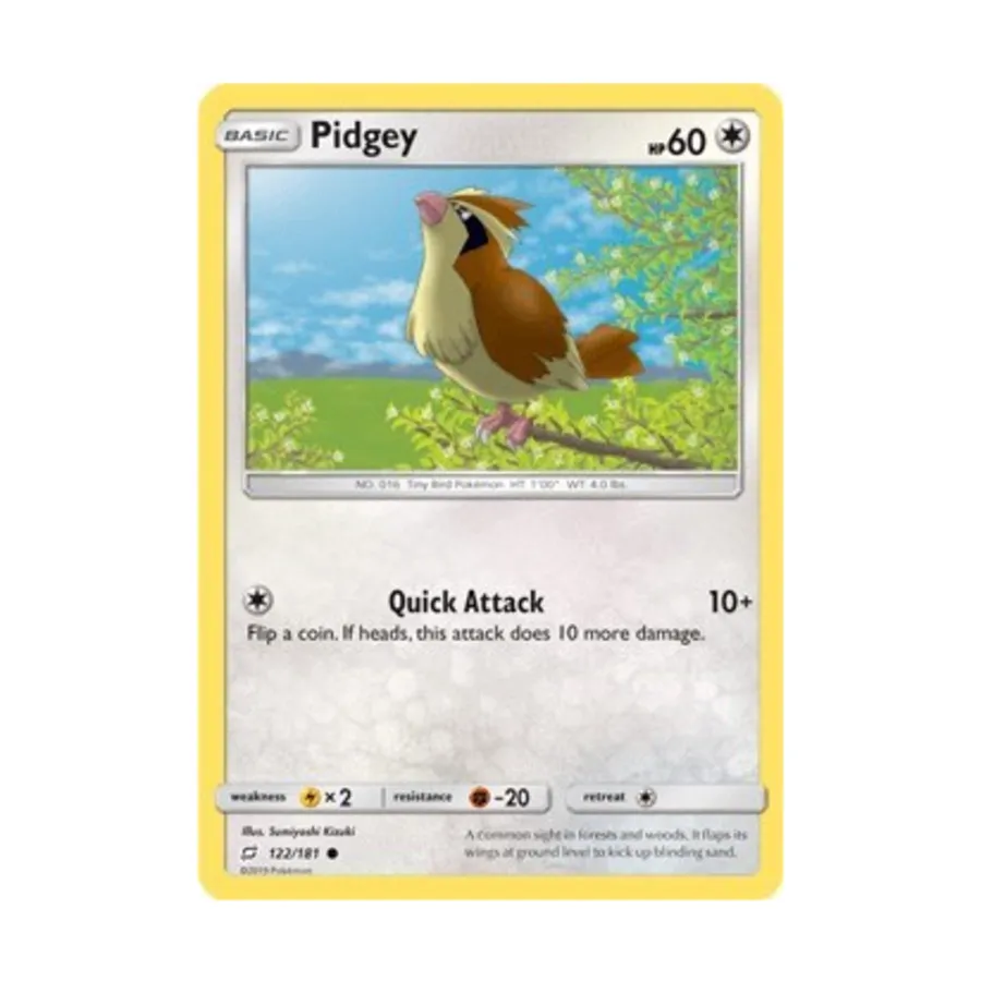 

CCG Пиджи (122) (C) #122, Pokemon - SM - Team Up - Singles