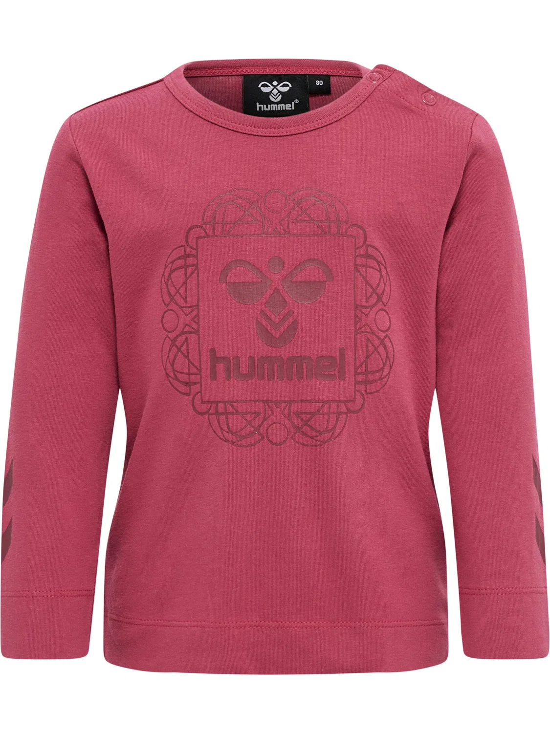 Детская футболка с длинным рукавом Hmlhelga Hummel, Rot