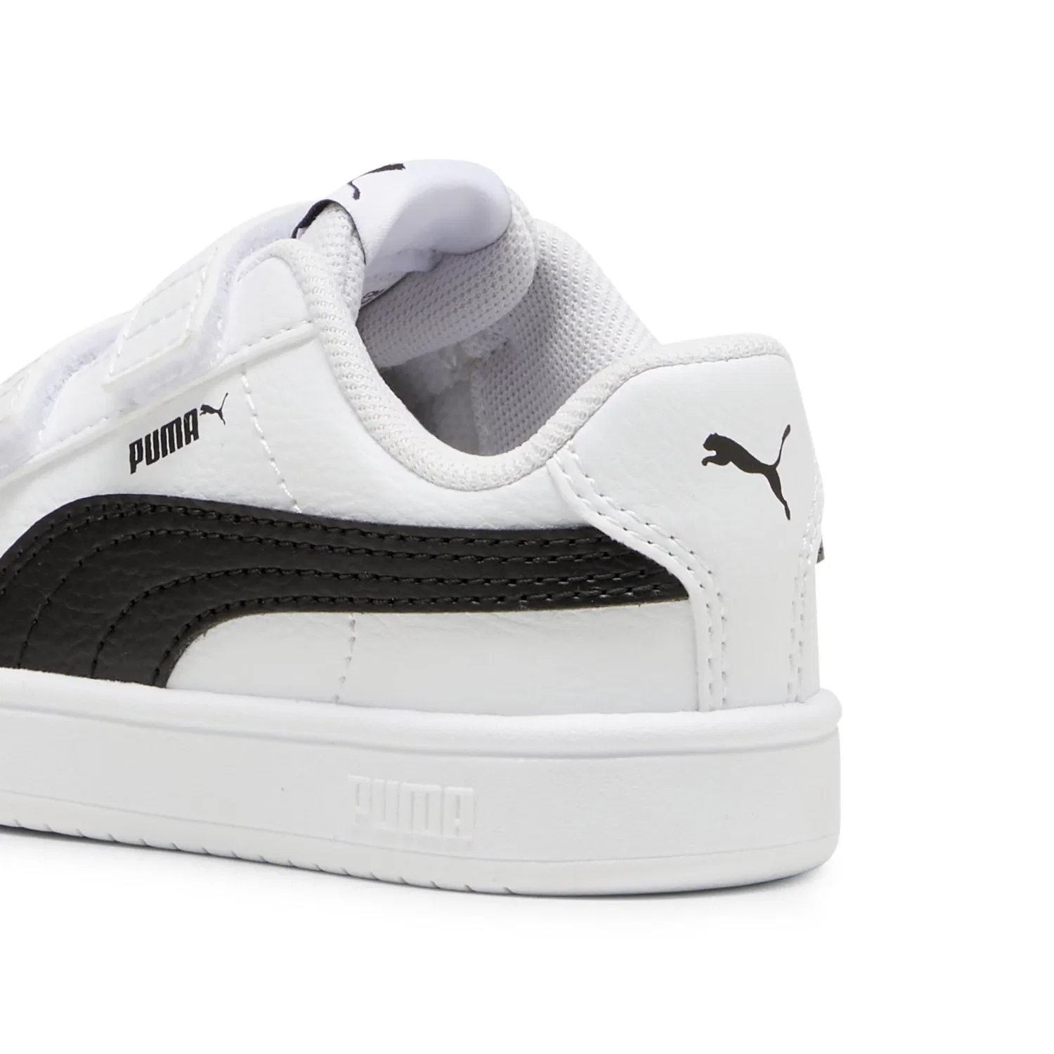 Детские кроссовки для мальчиков с липучкой Rickie Classic INF PUMA, Nero — фото 2