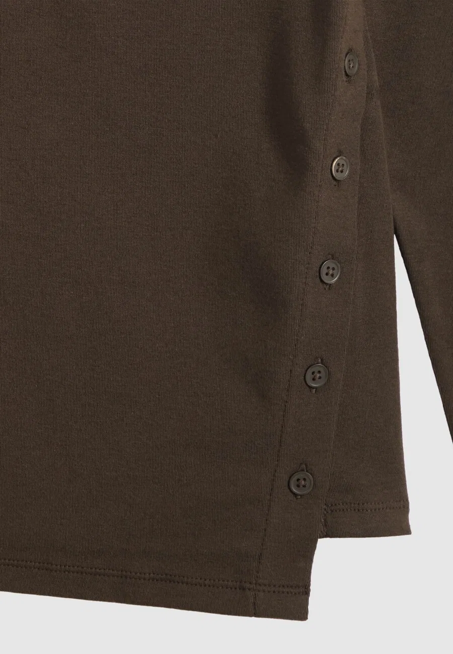 Топ LEVI'S 'ALLIE' шоколадного цвета — фото 2