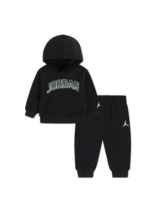 Комплект одежды с принтом MJ Air 1 Jordan, черный — фото 4