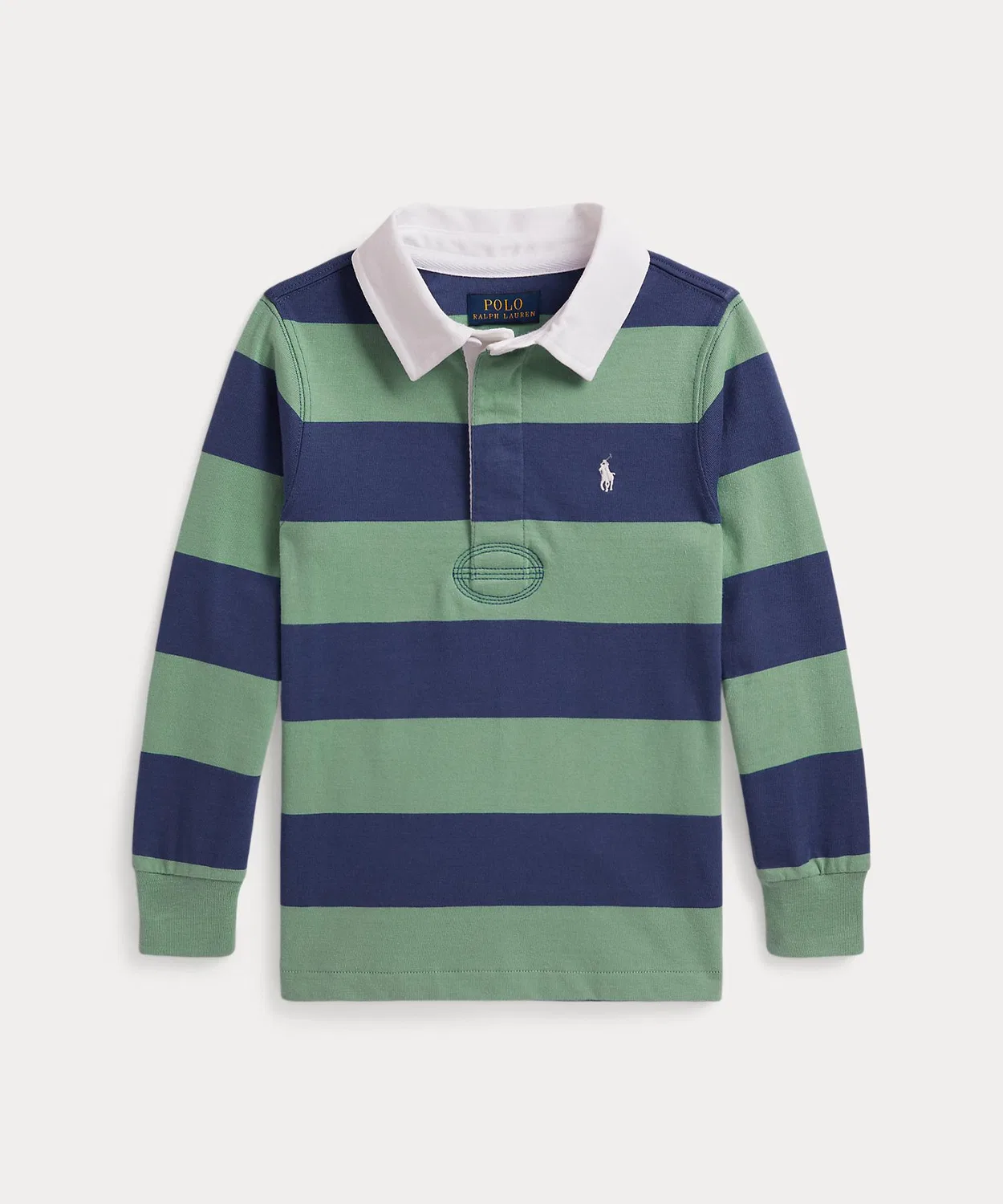 Детская лонгслив-рубашка с полосками Polo Ralph Lauren Childrenswear, Multi