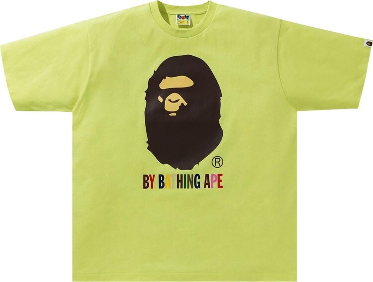 

Футболка BAPE Colors By Bathing Ape Relaxed Fit Tee 'Green', зеленый