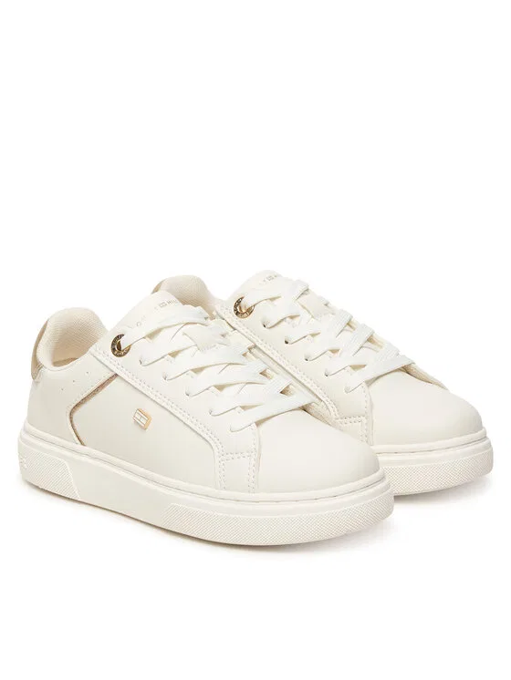 Кроссовки Low Cut Lace-Up Tommy Hilfiger, белый — фото 2