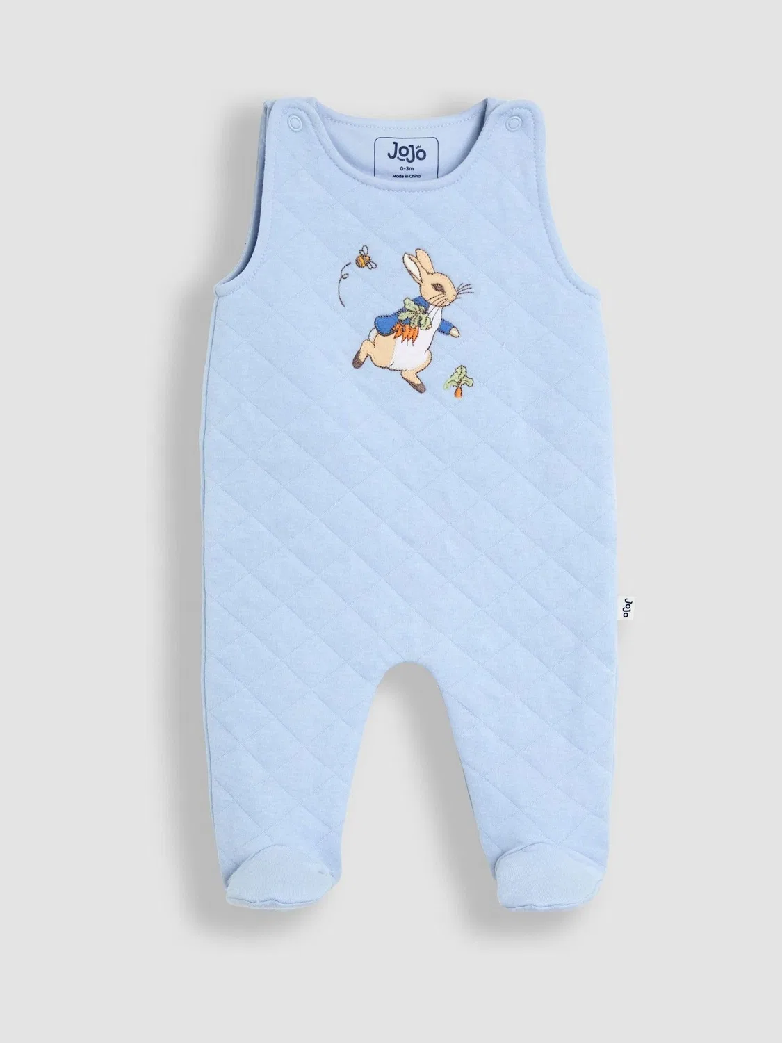 Комбинезон 2-в-1 с плюшевым кроликом Peter Rabbit Jojo Maman Bébé, синий — фото 2