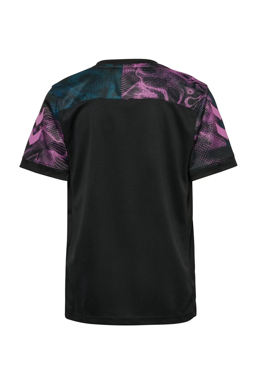 Футболка с принтом Hmlblaze club 26, детская, унисекс Hummel, Black Pink — фото 2