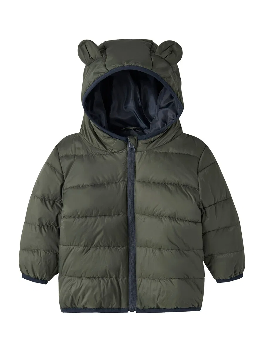 Куртка NAME IT Between-Season 'NBMMarble' оливкового цвета