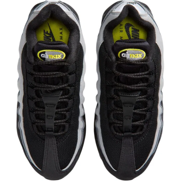 Детские кроссовки для бега с амортизацией Nike Air Max 95, Yellow Black — фото 4