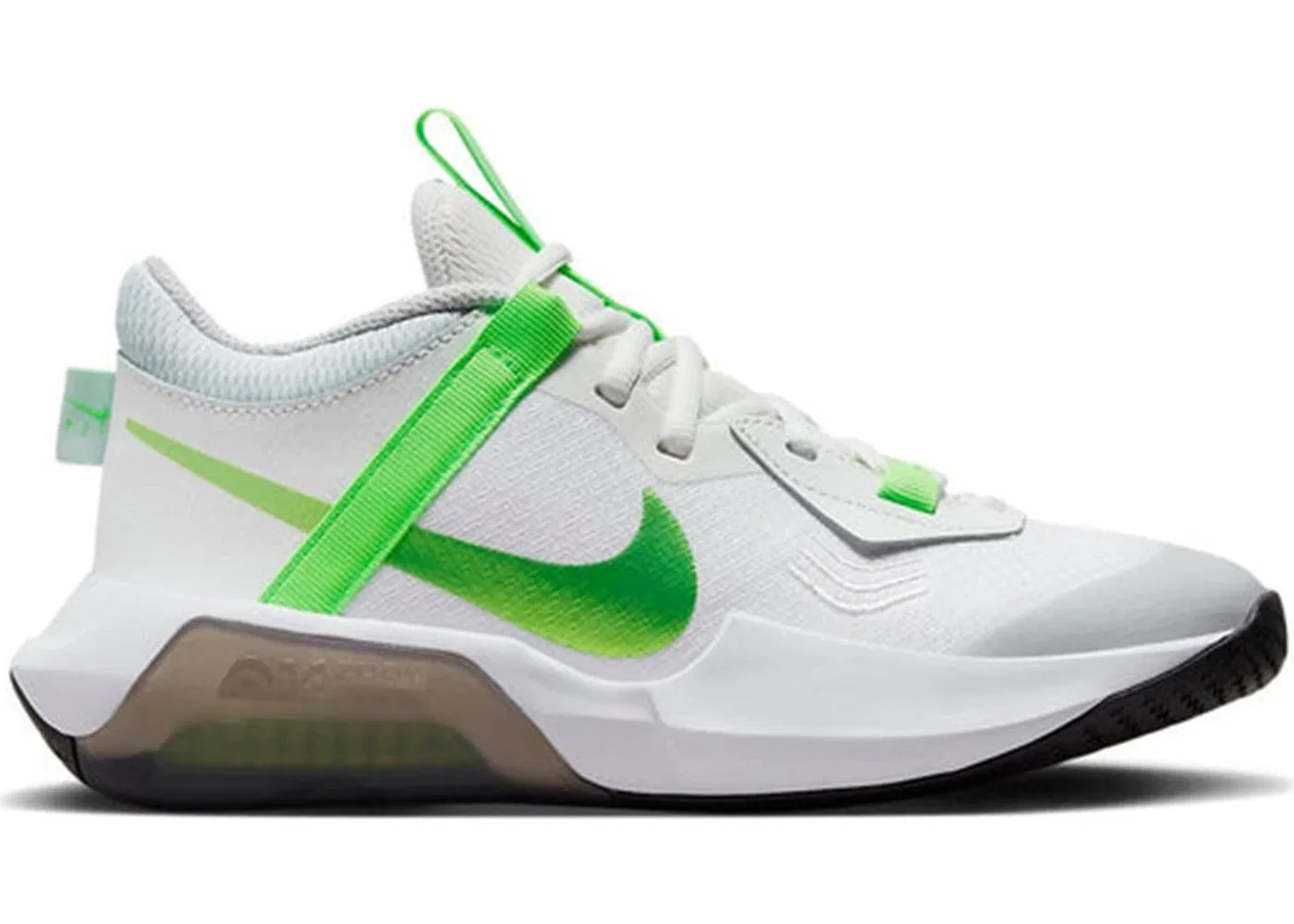 Детские кроссовки для активного спорта Nike Air Zoom Crossover Nike, Summit White Pure Platinum White Green Strike
