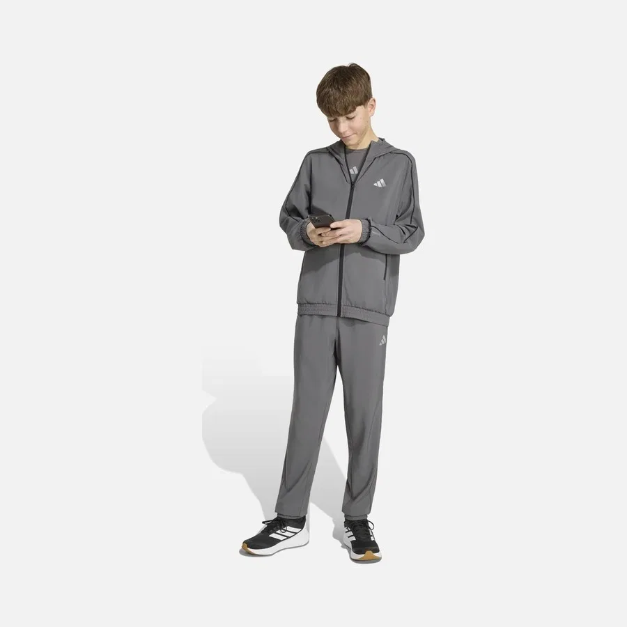 Детские спортивные брюки adidas Tech Apparel, Серый — фото 3