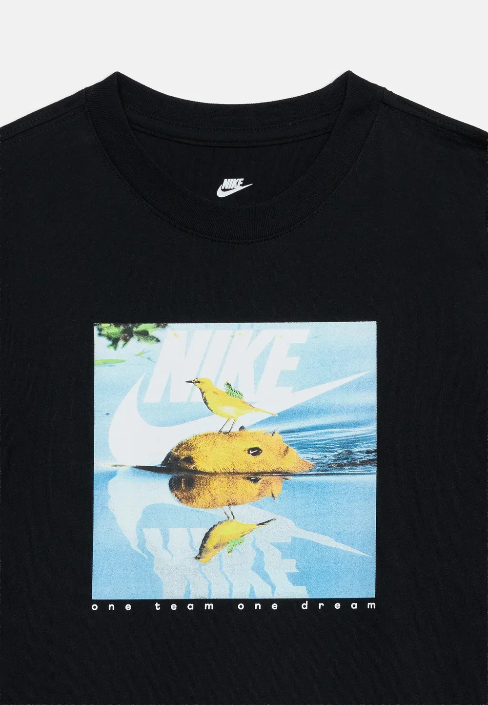 Футболка унисекс с принтом млекопитающих Nike Sportswear, Black — фото 3