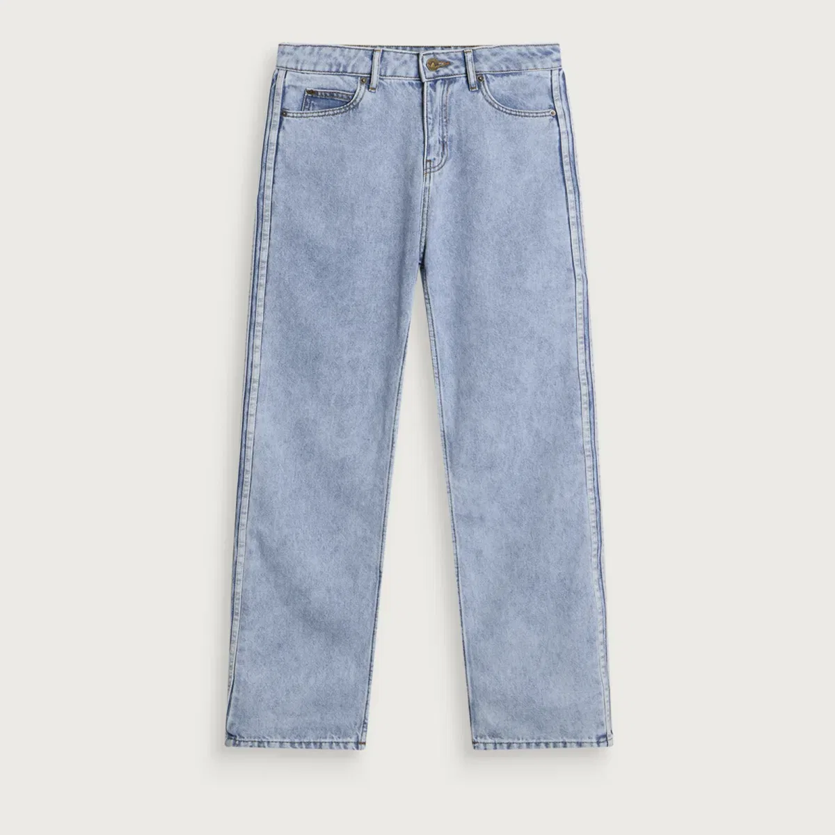 Женские спортивные брюки из денима Firebird Track Pants Adidas, Light Denim