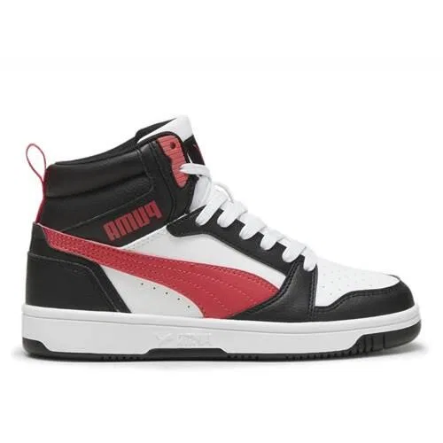 Детские кроссовки Puma Rebound V6 Mid Jr, Цвет Weiss Schwarz
