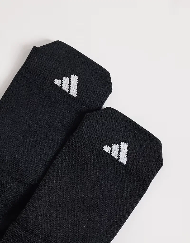 Беговые носки Adidas черного и, белый — фото 3