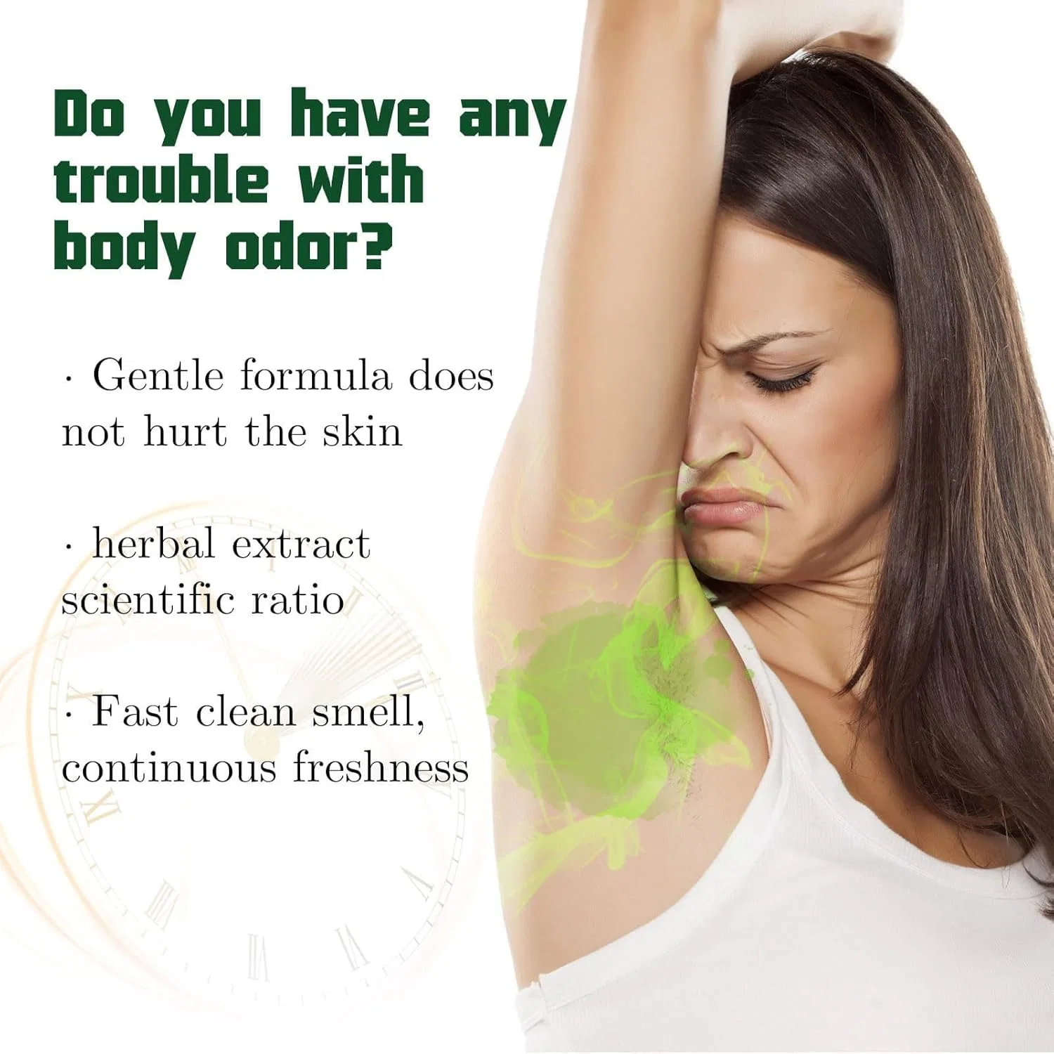 Дезодорант-крем для тела Herbal Fresh, 20г Exqst — фото 2