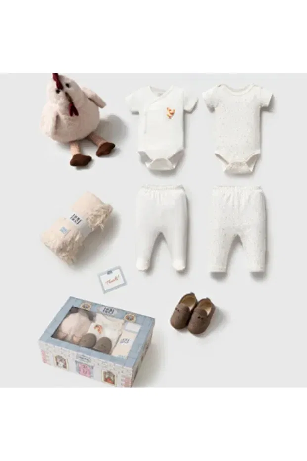 Детское боди-комбинезон с коротким рукавом Babydoll, Multicolored