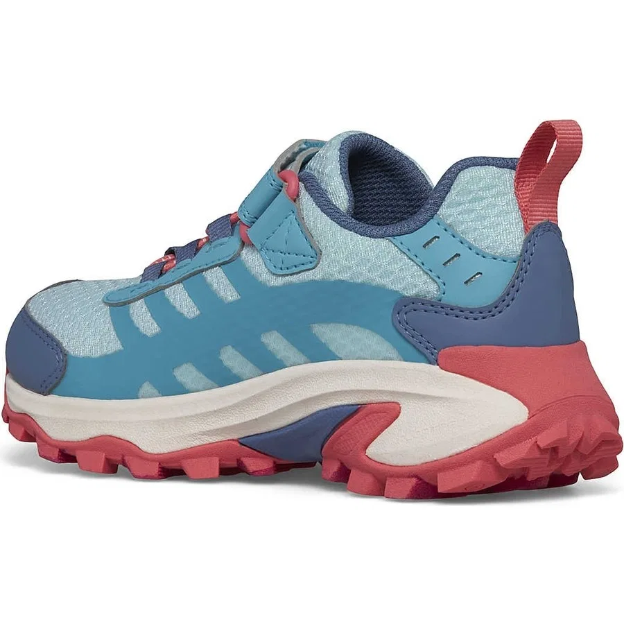 Детские кроссовки для outdoor с мембраной Merrell Moab Speed 2 Wp, Разноцветный — фото 2