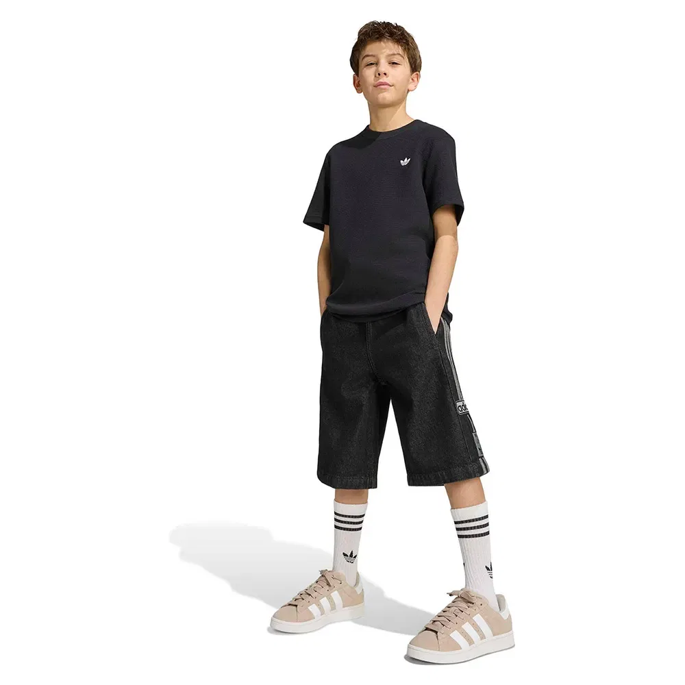 Футболка Regular Waffle Adidas Originals, черный — фото 4