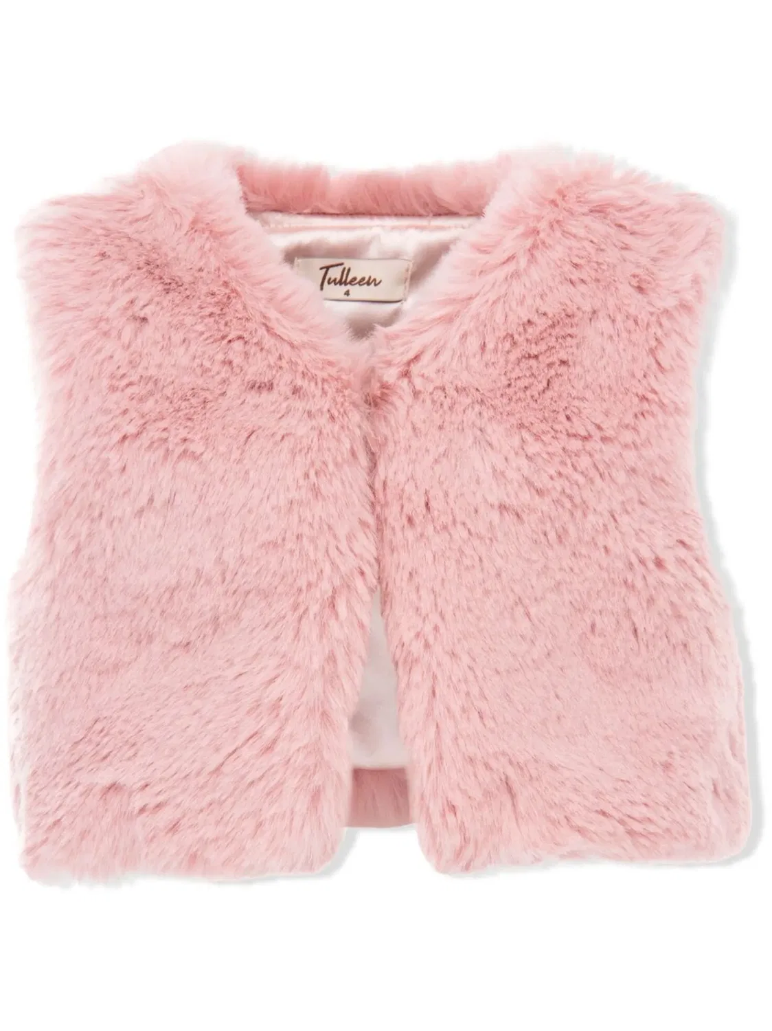 Жилетка из искусственного меха Tulleen, розовый
