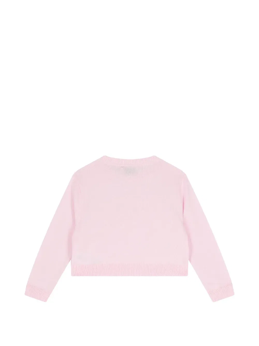 Свитер с вышивкой логотипа Calvin Klein Kids, розовый — фото 2