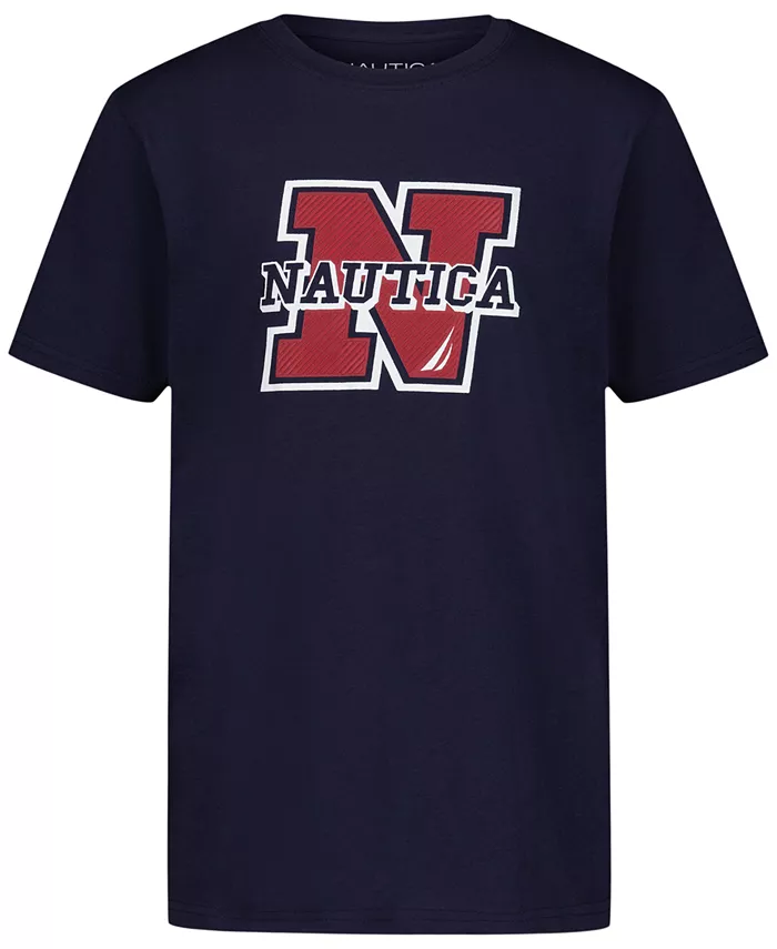 

Футболка Block N Crewneck для малышей и мальчиков Nautica, синий
