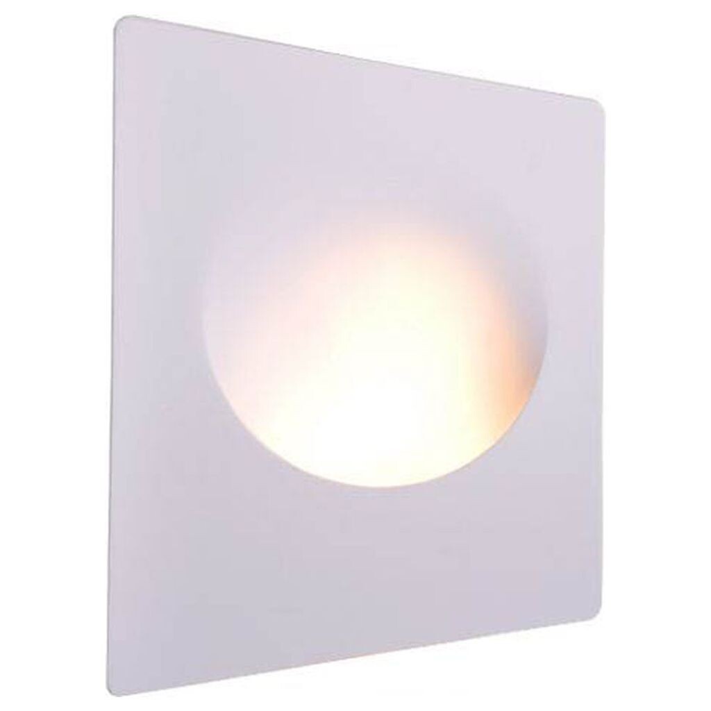 

Pro-Light точечный светильник встраиваемый в гипс прямоугольный 25 x 21см под покраску, белый