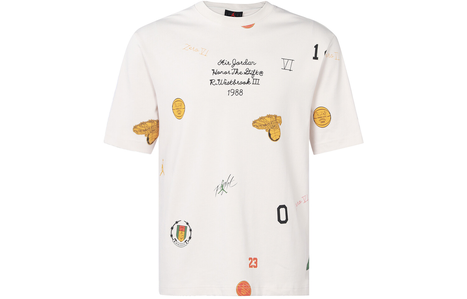 

Футболка X HTG 23SS мужская белая Jordan, белый