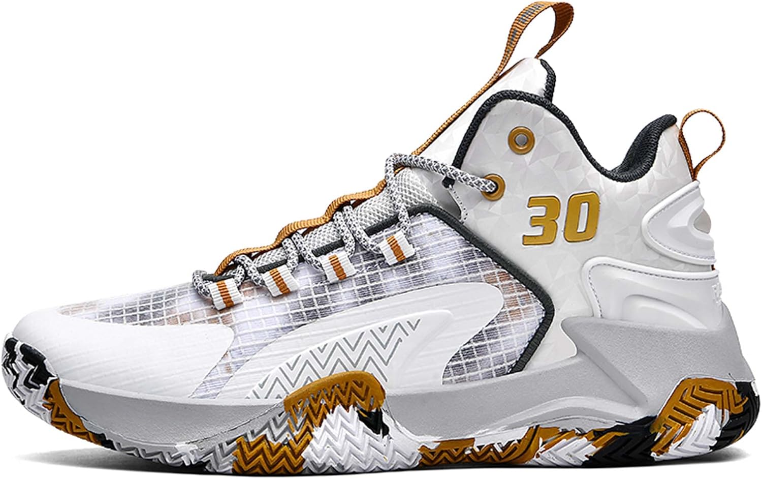 

Мужские и женские белые баскетбольные кроссовки на шнуровке, средний верх, для бега, удобные и дышащие повседневные прогулочные обувь, износостойкие и прочные, для путешествий на открытом воздухе, для скейтборда Wurmiuhd