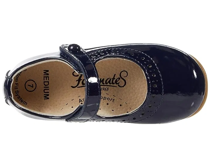 Туфли Мэри Джейн Emma FootMates, Navy Patent — фото 3