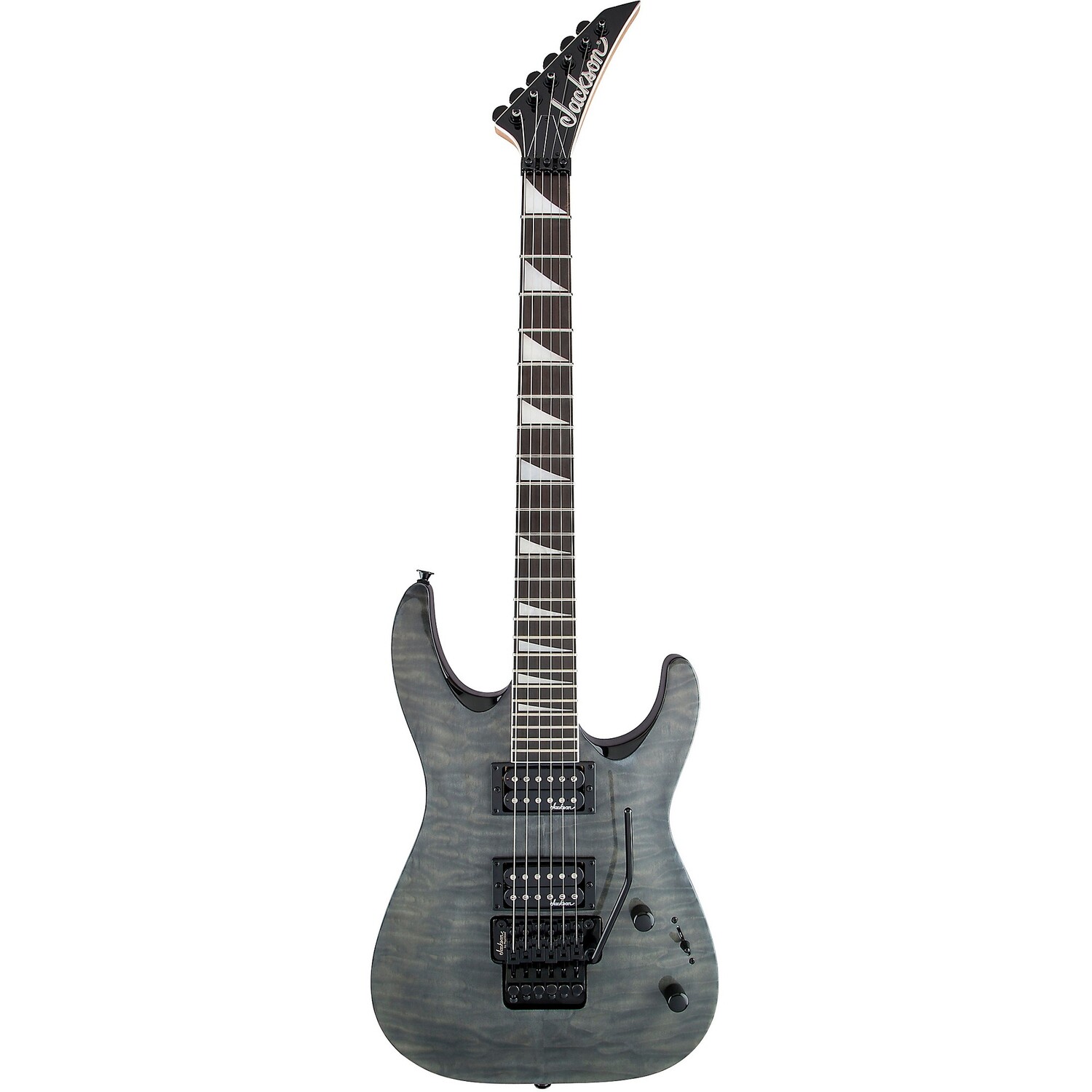 

Электрогитара Jackson Dinky JS32Q DKA Arch Top, прозрачная черная
