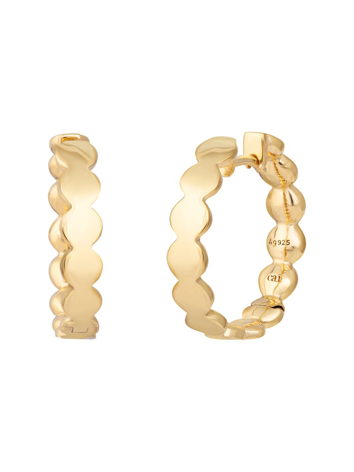 

Caï Серьги 925/- Sterling Silber in gelb