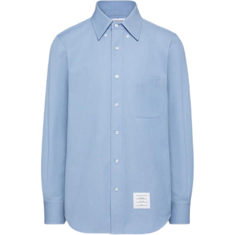

Воротниковая рубашка с длинными рукавами THOM BROWNE, синий