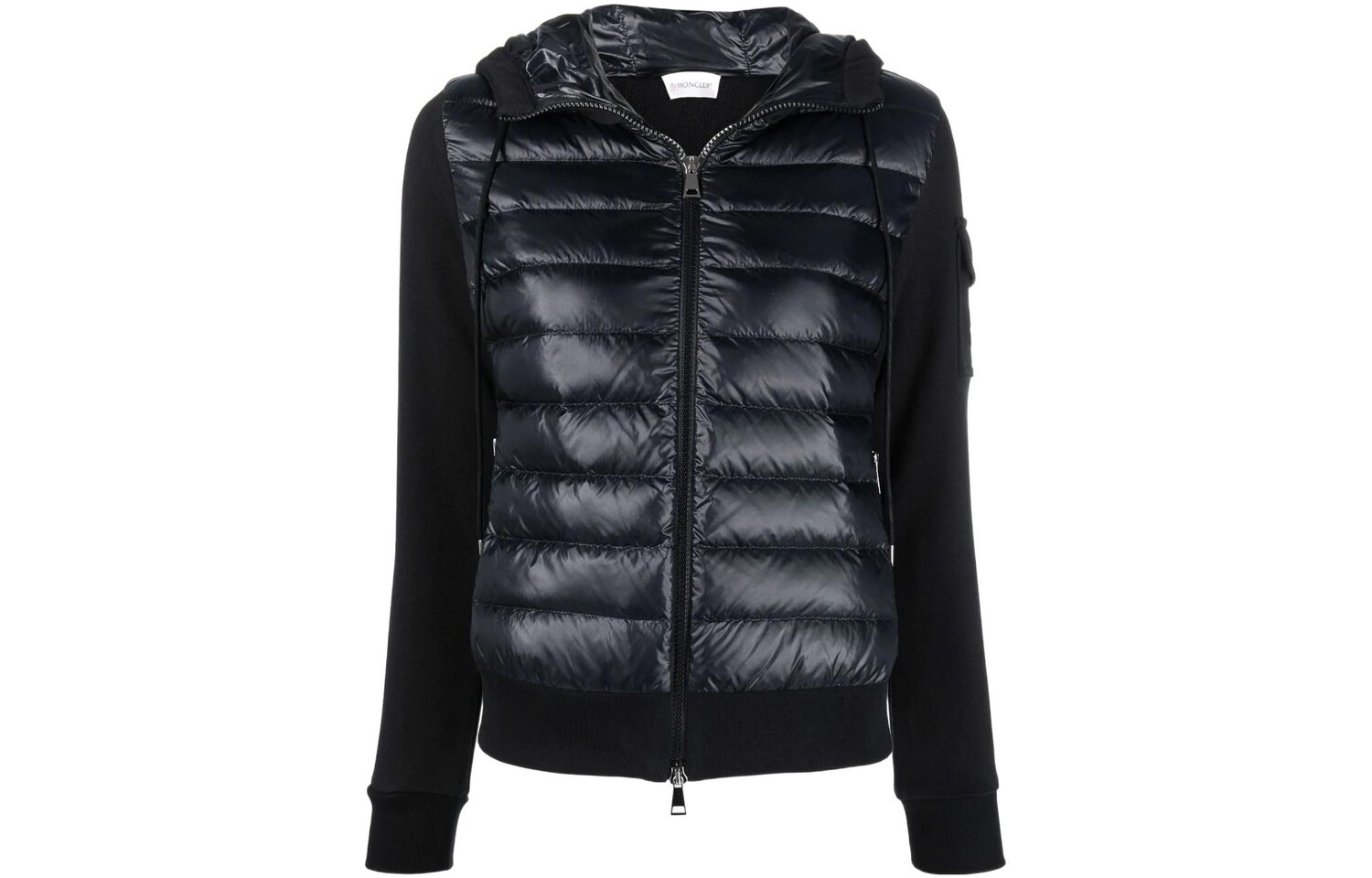 

Пуховик женский черный Moncler