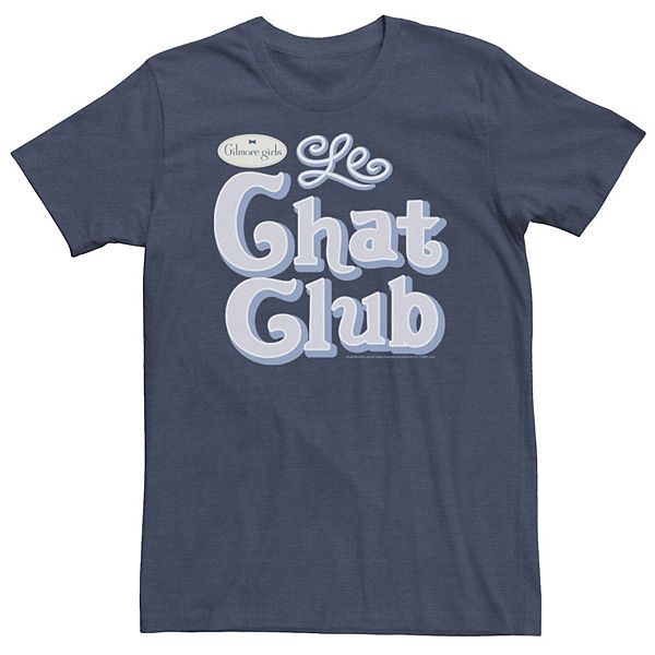 

Футболка Big & Tall Gilmore Girls Le Chat Club Licensed Character