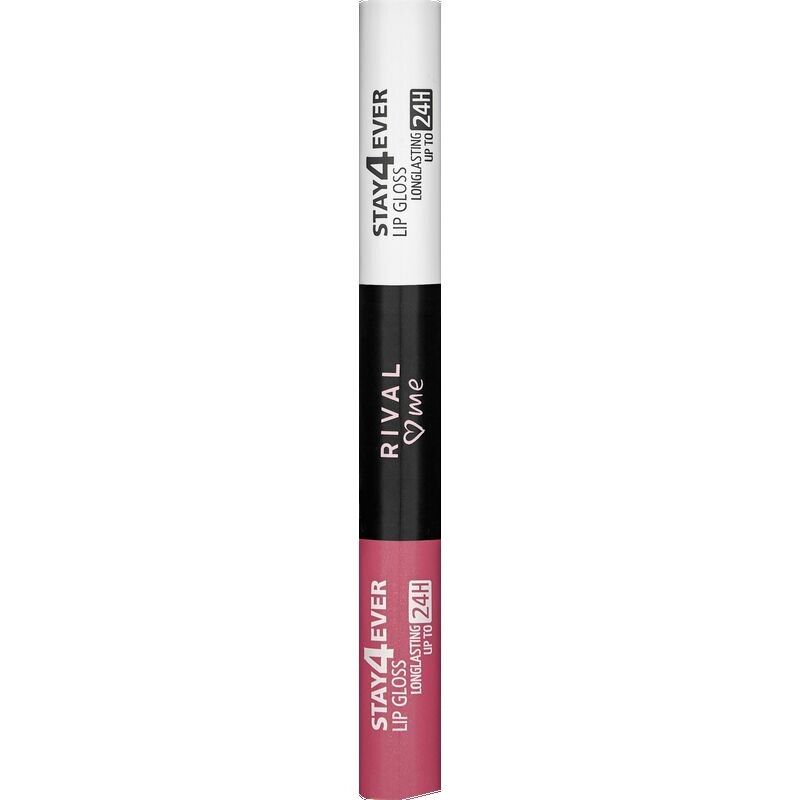 

Stay4ever блеск для губ 07 розовый гибискус RIVAL loves me, 7 ml