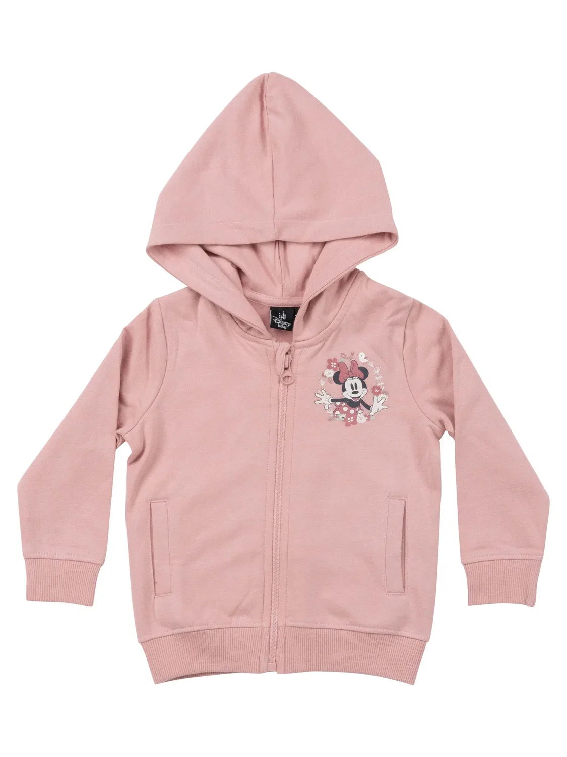 Свитшот с принтом Minnie Mouse, Disney, розовый