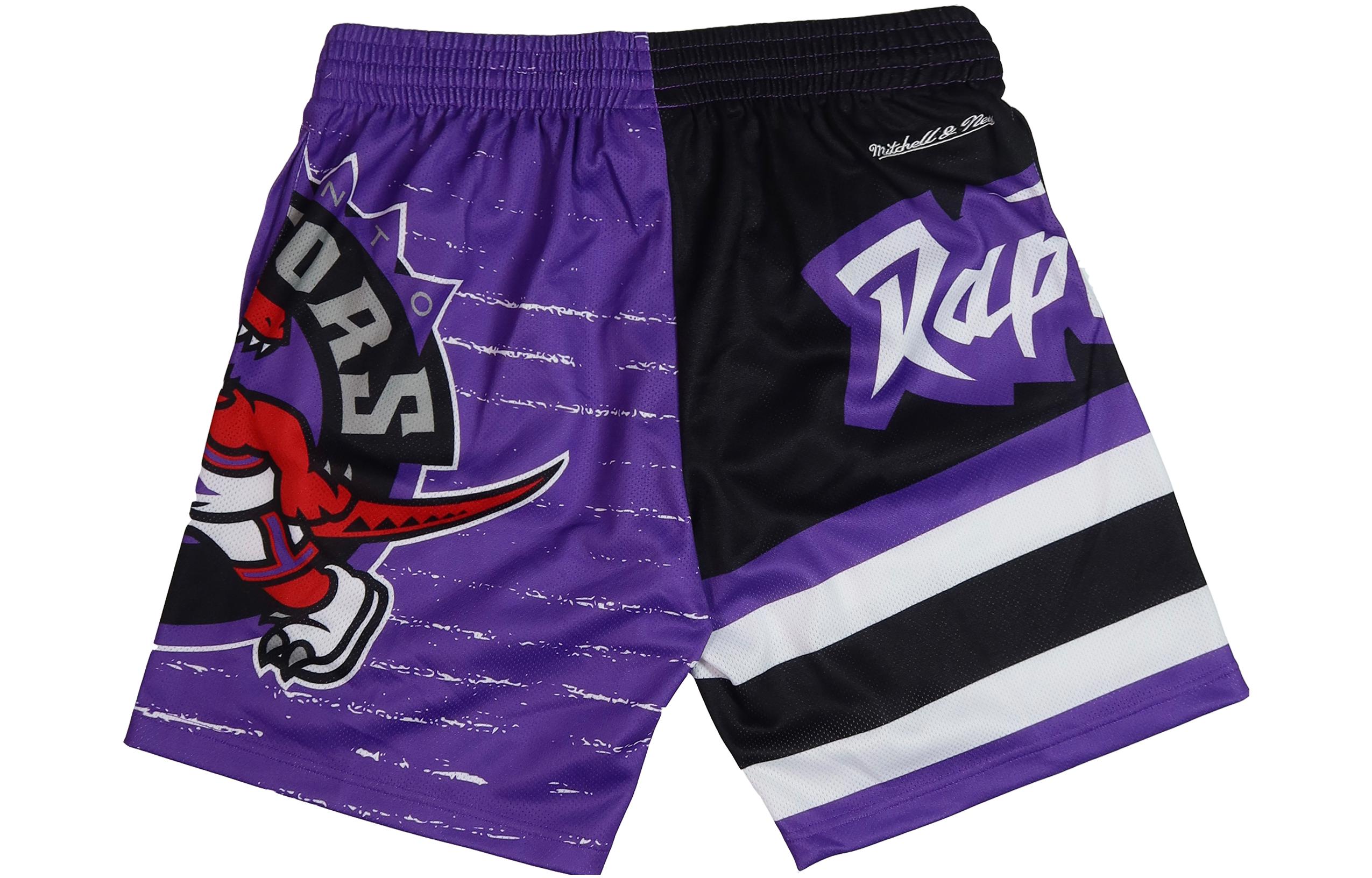 

Mitchell Ness Баскетбольные шорты Mitchell & Ness унисекс фиолетово-черные