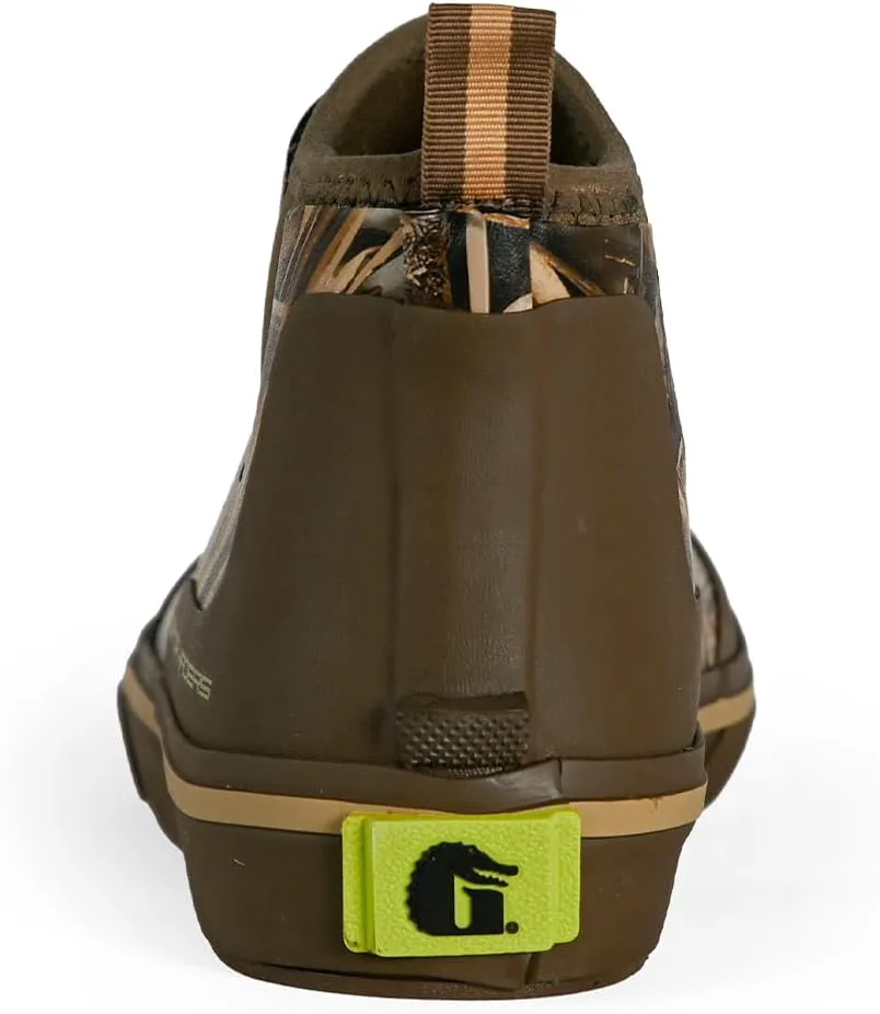 Мужские болотные сапоги Gator Waders - прочные водонепроницаемые ботинки до щиколотки с неопрена, устойчивые к скольжению, для кемпинга, рыбалки и походов — фото 2