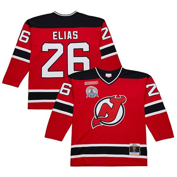 

Мужская футболка New Jersey Devils 1999-00 Power Play Patrik Elias красная Mitchell & Ness