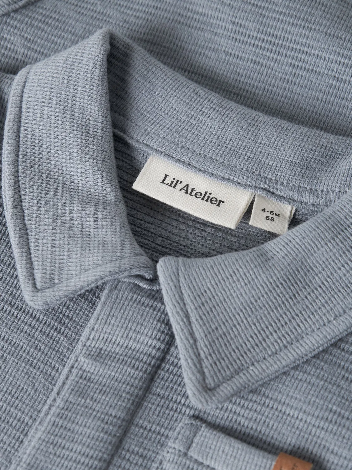 Комбинезон/Боди Lil'Atelier, Dusty Blue — фото 3