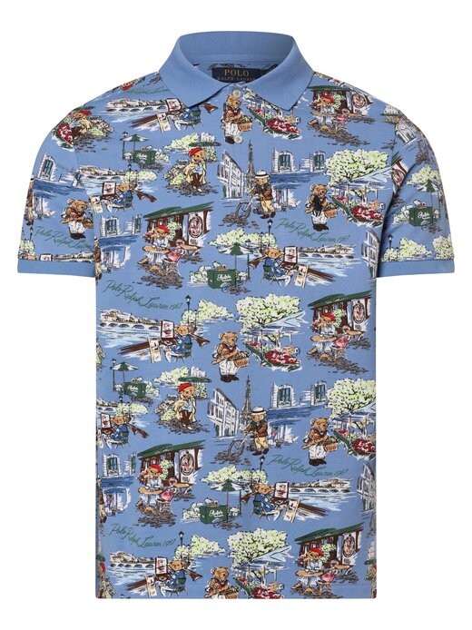 

Рубашка поло Polo Ralph Lauren, синий