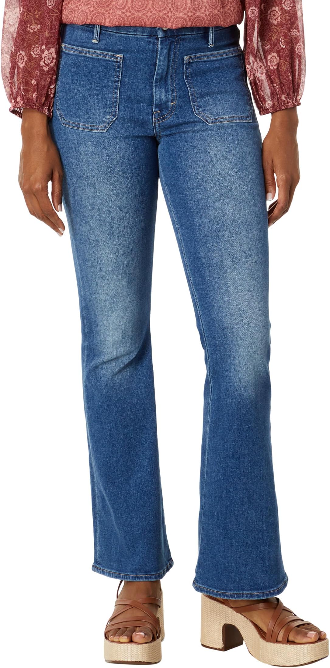 

Джинсы Lucky Brand High-Rise Stevie Flare in Farrah, цвет Farrah