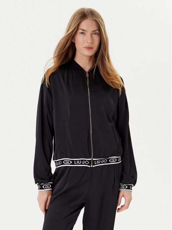 

Свитшот regular fit TF5191 T004A Liu Jo Sport, чёрный