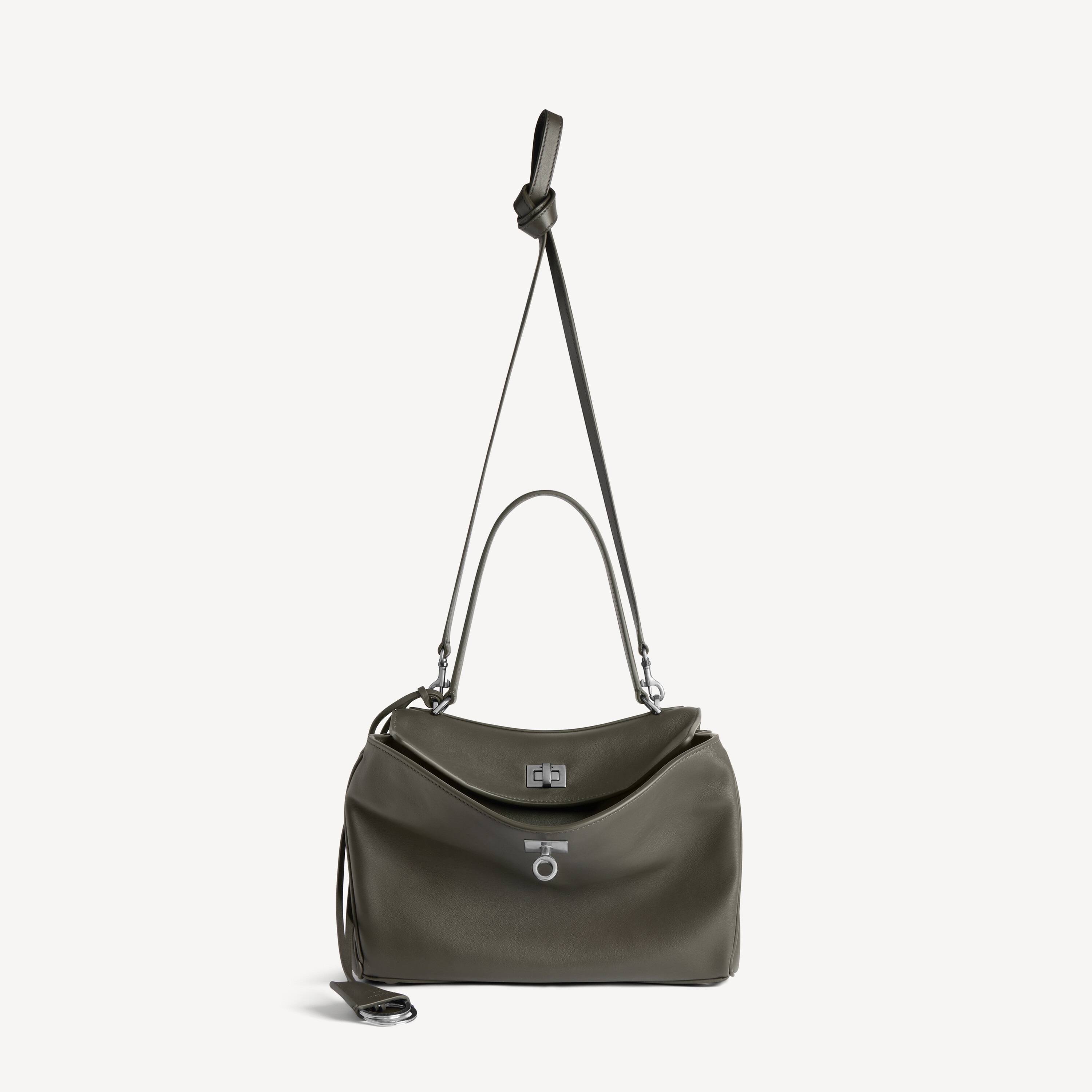 Женская сумка rodeo small в цвете хаки BALENCIAGA, хаки — фото 4